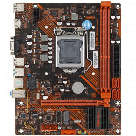 Esonic H Da Ddr Nd Rd Gen Nvme Support M Atx Motherboard Prime