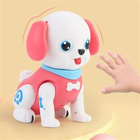 Jeu Tirer Pousser Jouet Robot Pour Chien Chiot Robotique Pour Enfants