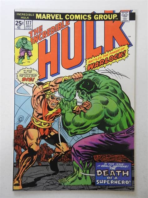 The Incredible Hulk 177 1974 FN VF Condition MVS Intact Comic