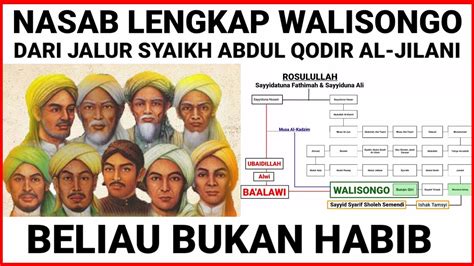 SILSILAH LENGKAP WALISONGO DARI JALUR SYAIKH ABDUL QODIR AL-JILANI AL ...