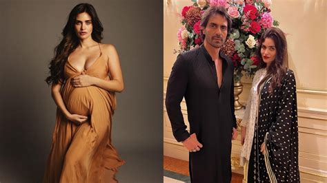 Arjun Rampal S Girlfriend Gabriella Demetriades Announces Second