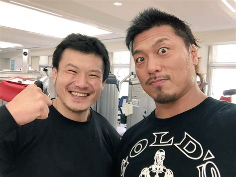 鷹木 信悟shingo Takagi On Twitter 実は山梨県内のジムで度々会っていた同級生！ 太田一平選手！ 8月の