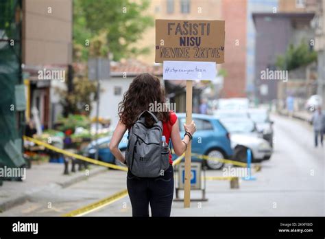 16 05 2020 Sarajevo Bosnia Y Herzegovina Varios Miles De Personas