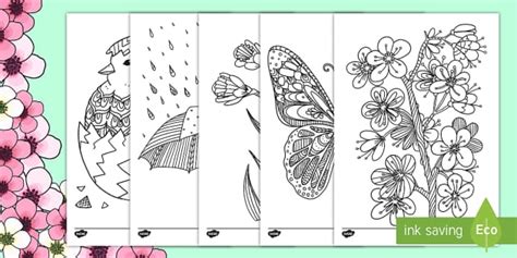 Spring Mindfulness Coloring Spring Mindfulness Coloring Mindfulness