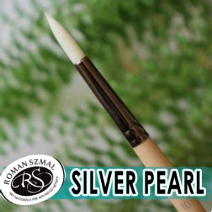 Silver Pearl Roman Szmal recenzja pędzli do akwareli do akwareli