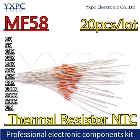 Pcs Mf Thermal Resistor Ntc Sensor B K K K K K K