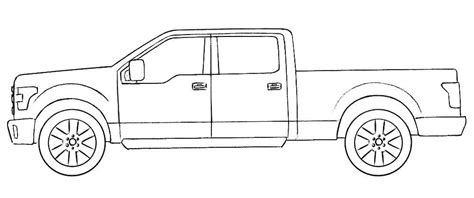 Ford Truck Coloring Page Truck Coloring Pages Ford Truck Coloring Pages