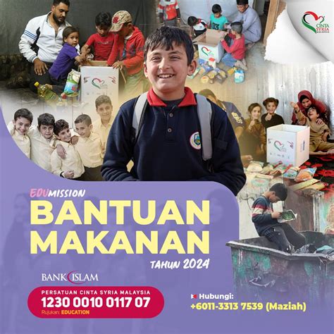 EduMission Bantuan Makanan Cinta Syria Malaysia