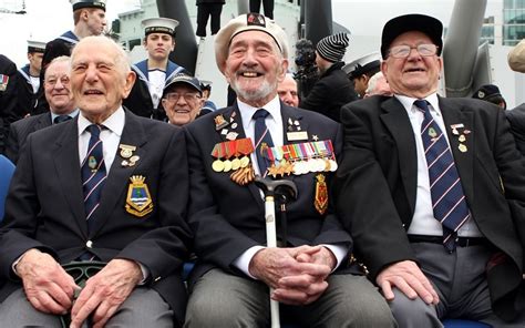 Veterans Celebrate The 75th Birthday Of Hms Belfast