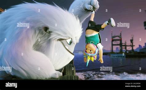 ABOMINABLE, from left: Everest (voice: Joseph Izzo), Peng (voice ...