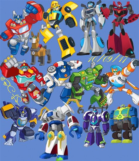 Transformers Rescue Bots Full Team By BC LS On DeviantArt