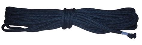 Deutsches Profi Bondage Seil 10 Meter 8mm Baumwolle In Schwarz