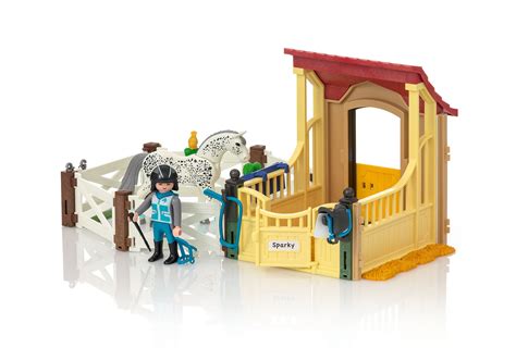 Horse Stable With Appaloosa 6935 Playmobil®