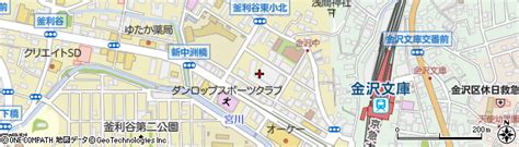 神奈川県横浜市金沢区釜利谷東2丁目13の地図 住所一覧検索｜地図マピオン