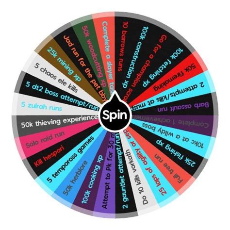 OSRS : r/SpinTheWheelApp