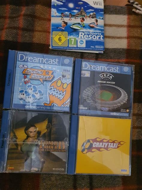 Gry DREAMCAST sprzedam różne ceny Crazy Taxi tomb raider Dębogórze