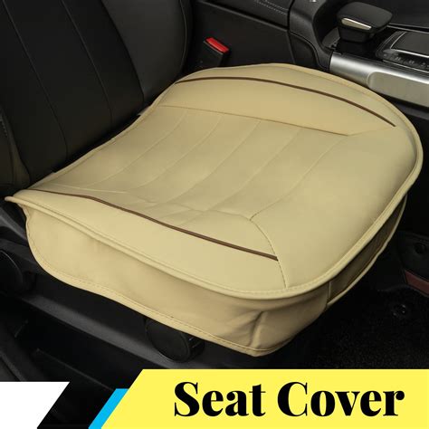 Autoxbert Universal Pu Leather Car Front Seat Cover Protector