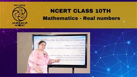 Ncert Cbse Class 10 Mathematics Real Numbers Part 3 Youtube