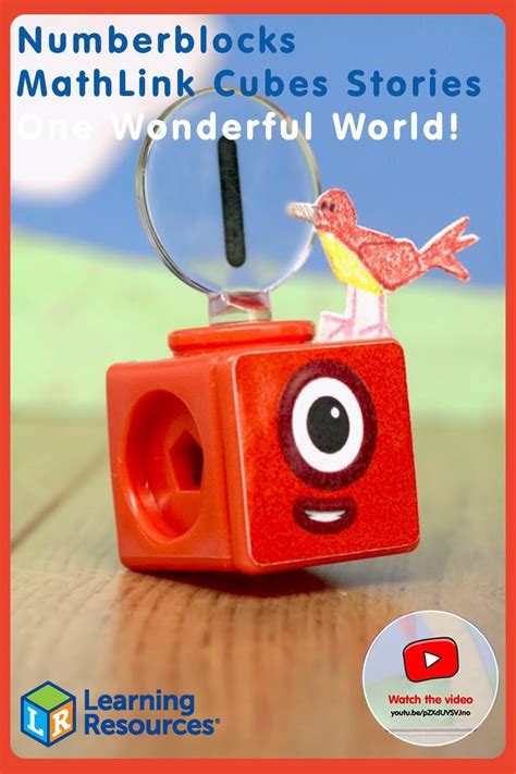 Numberblocks MathLink Cube Stories One Wonderful World