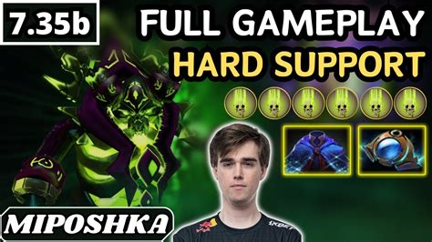 7 35b Miposhka PUGNA Hard Support Gameplay 23 ASSISTS Dota 2 Full