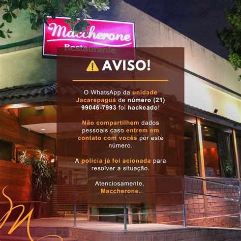 Maccherone Restaurante E Pizzaria - Maccherone Oficial 🍝 (@maccheronerestauranteoficial) • Instagram photos ...