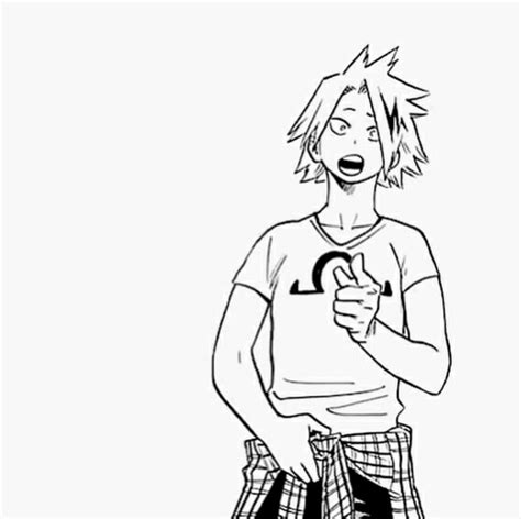 Denki Kaminari My Hero Academia Anime Guys Anime Anime Drawings