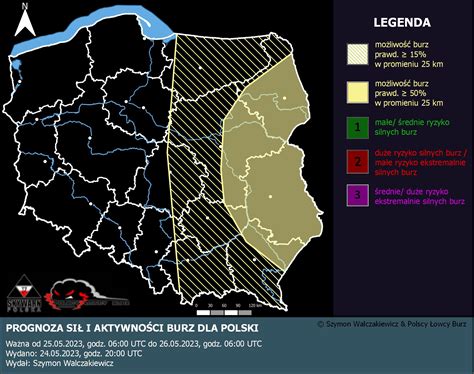 Prognoza Konwekcyjna Dla Polski Na Dzie I Noc