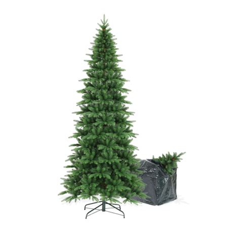 BOP Albero Di Natale Slim Narciso 240 Cm In Polietilene Real Touch