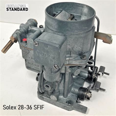 Carburateur Double Corps Solex Sfif Echange Standard