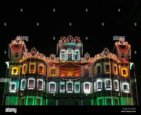 Old palace of indore city hi-res stock photography and images - Alamy