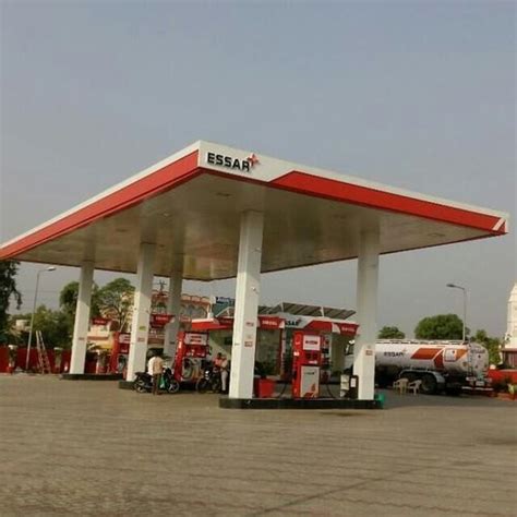 Rectangular Petrol Pump Canopy For Fuel Oil At Rs Square Meter In