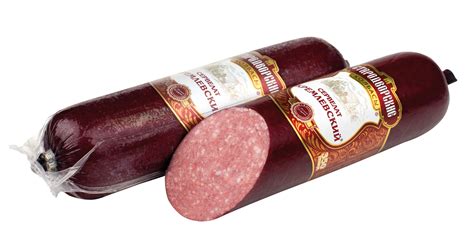 Сервелат Кремлевский полукопченый | Сервелат Кремлевский полукопченый