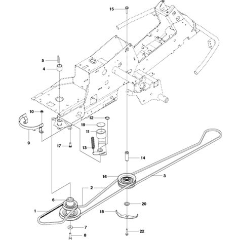 Transmission Assembly 1 For Husqvarna R316 Ts AWD Riders L S Engineers