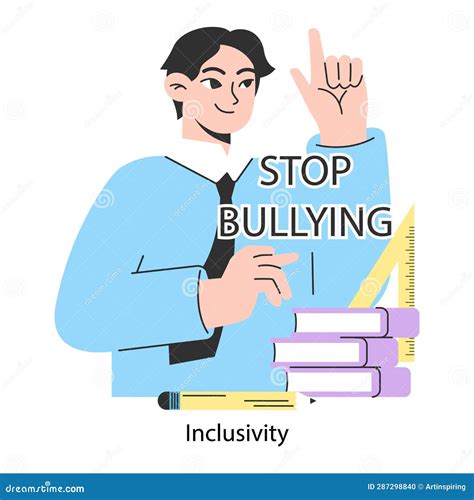 School Bullying. Students Mental Health Awareness in School Stock
