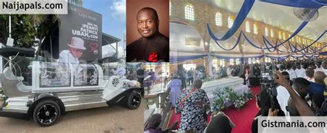 Photos From Burial Of Senator Ifeanyi Ubah In His Hometown Nnewi