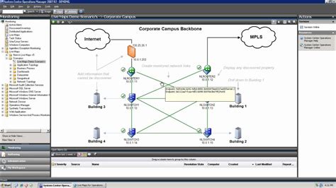 Network Diagram Software Solarwinds Network Topology