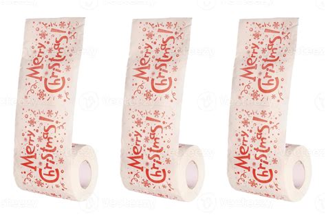 Merry christmas toilet paper 12612779 Stock Photo at Vecteezy