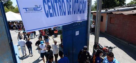 Un Total De Centros De Votaci N Est N Confirmados Para Elecciones