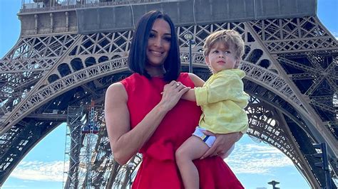 Nikki Bella & Artem Chigvintsev Have 'Magical Moment' With Son Matteo ...