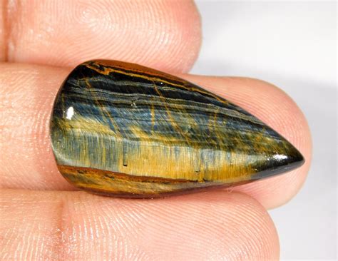 Natural Yellow Fire Tiger Eye Cabochon Loose Calibrated Gemstone Ct