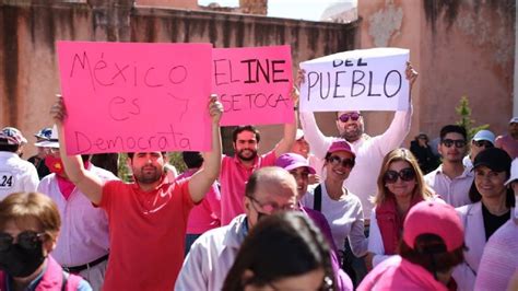 El INE No Se Toca Convocan A Nueva Marcha Contra Plan B De Reforma