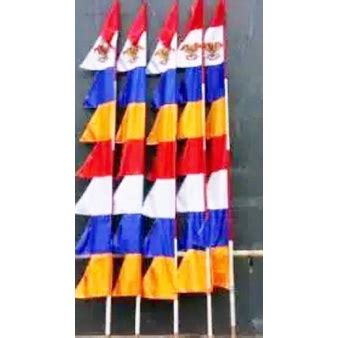 Jual Umbul Umbul Merah Putih Garuda Dan Warna Bendera Segitiga Mata