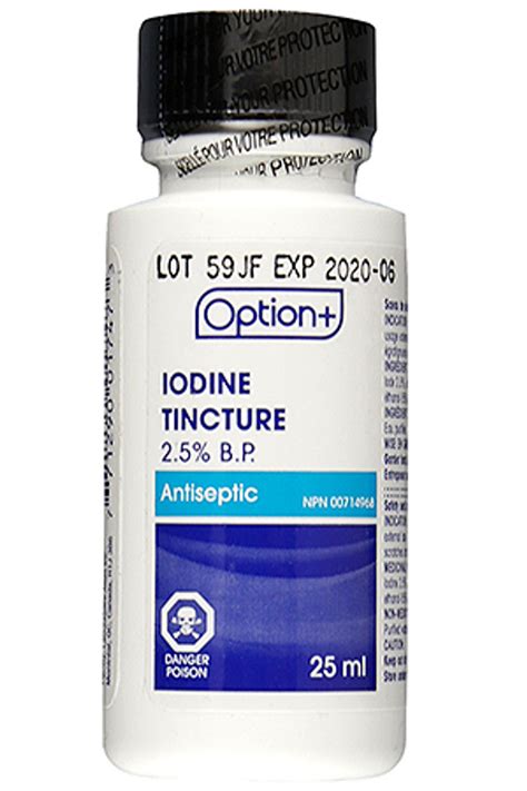 Option Iodine Tincture 25 25ml Roulstons Ida Pharmacy