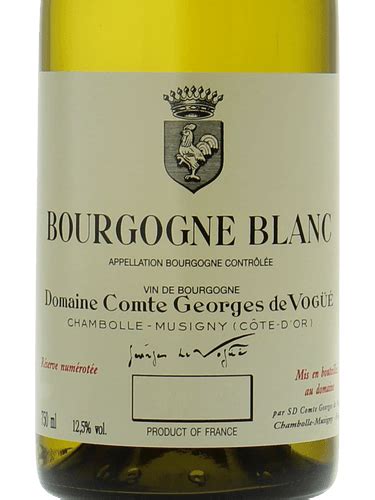 Domaine Comte Georges de Vogüé Bourgogne Blanc Vivino US