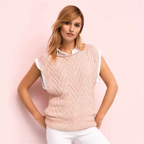 Strickanleitung Top Aus Mille Fili Glitz Strickanleitungen Stricken