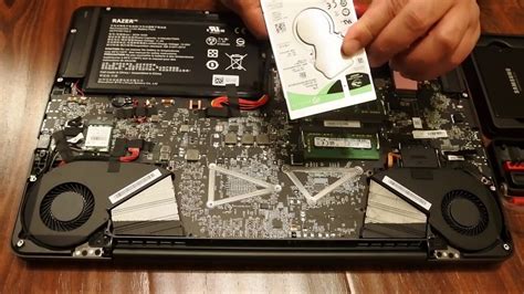 How To Upgrade Razer Blade Pro 17 2017 Hdd To Ssd Youtube