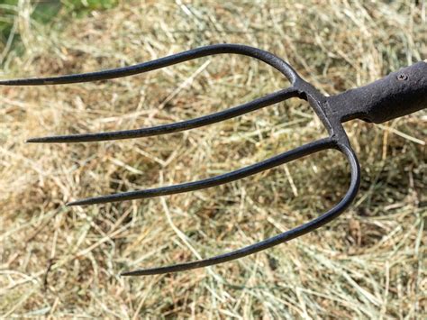 Premium Photo Close Up Of A Hay Fork