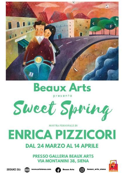 Enrica Pizzicori Sweet Spring In Mostra Beaux Arts Negozio Arte Online