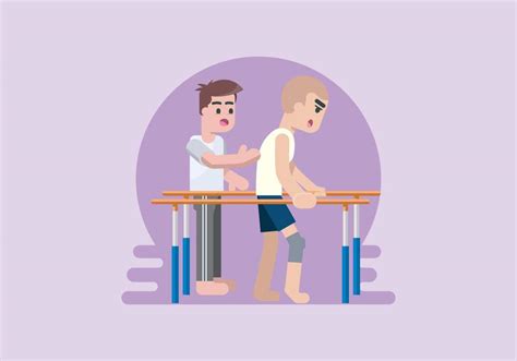 physiotherapy vector art icons  graphics