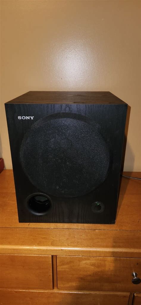 Sony SA WM250 Powered Active Subwoofer Tested Works EBay